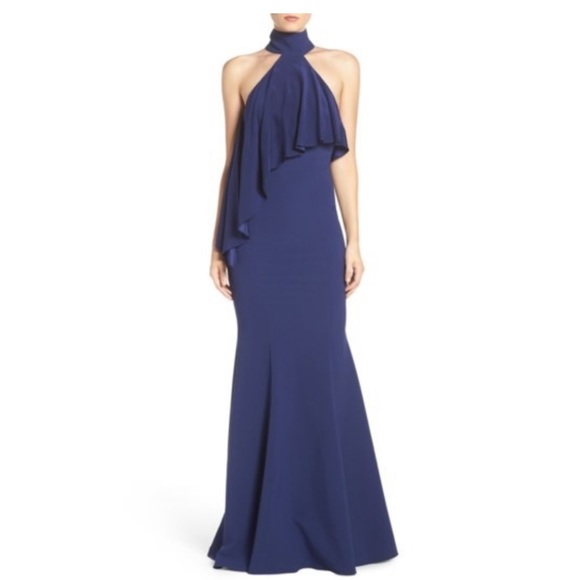 JAYGODFREY Dresses & Skirts - Jay Godfrey midnight blue franklin gown